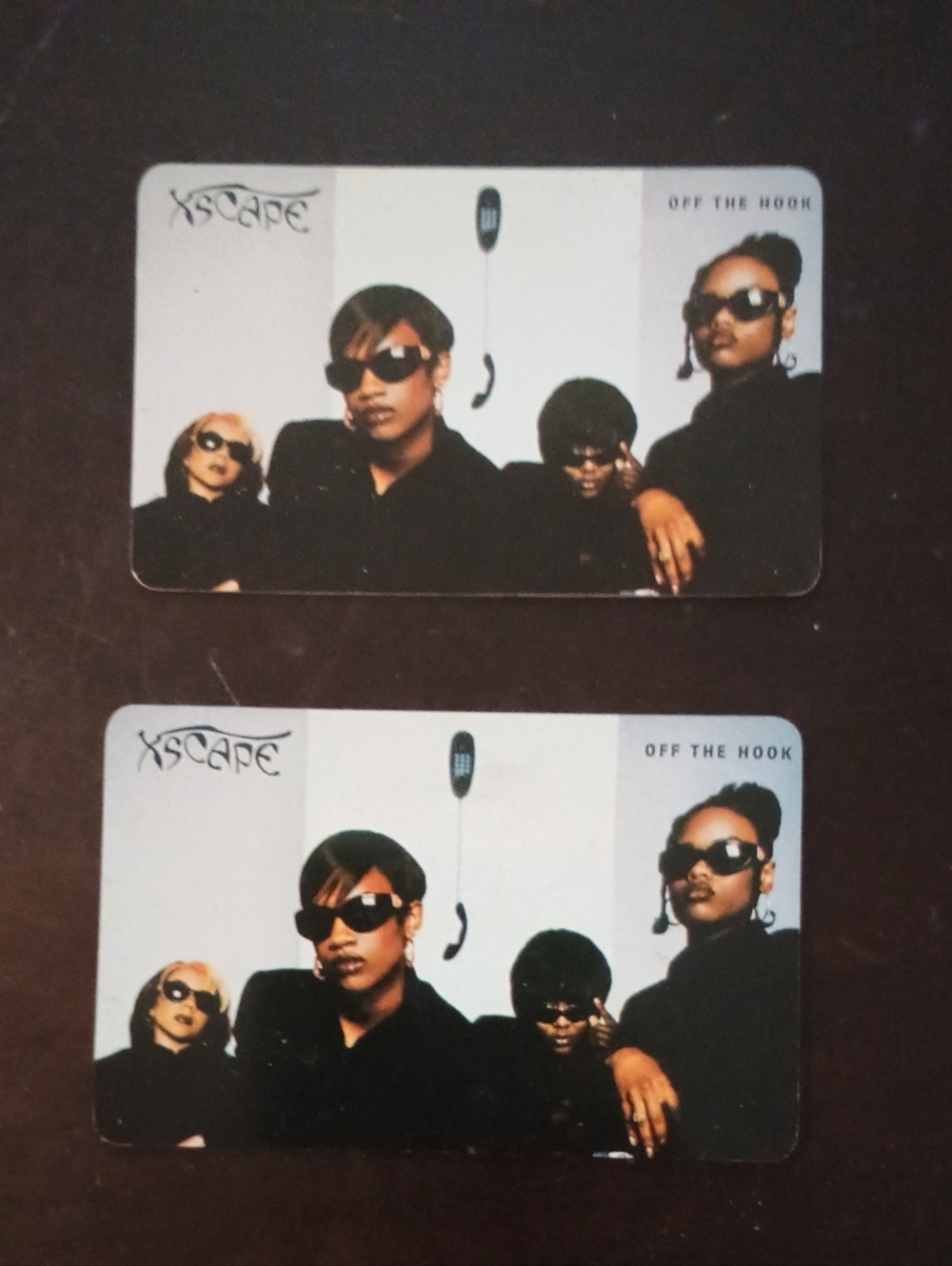Xscape Black & White 'Off The Hook' Promotional Photo Cards